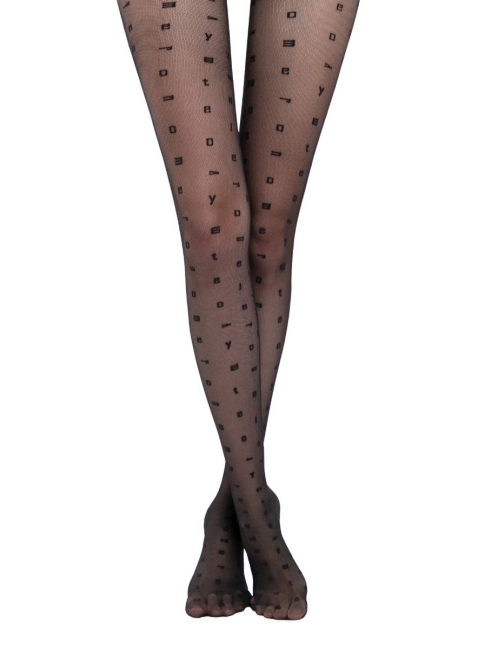 Conte Fantasy COMBINATION 20 Denier Tulle effect Patterned Pantyhose