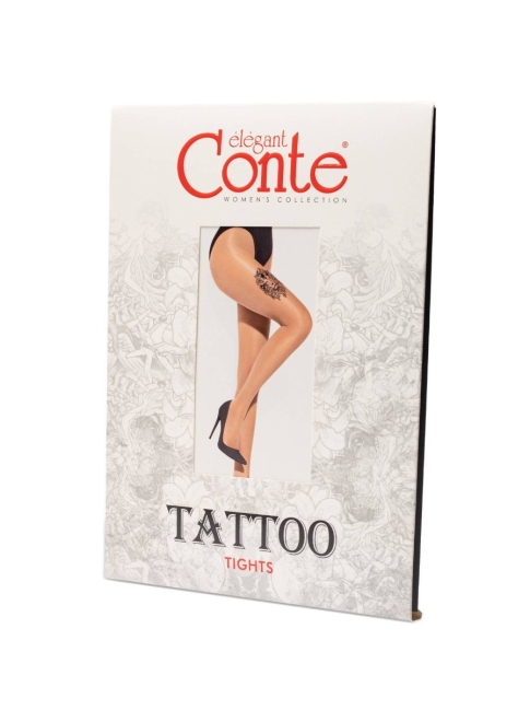 Conte Tattoo Tattoo LION 20 Denier Sheer Pantyhose