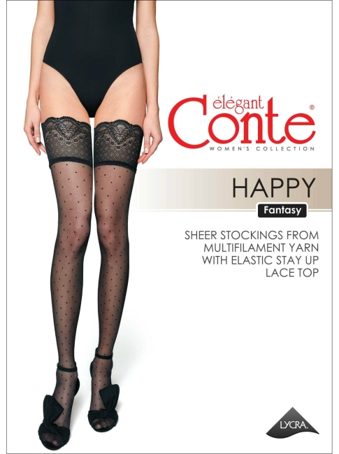 Conte Fantasy Fantasy HAPPY 20 Denier Hold-ups Hold-ups Stockings