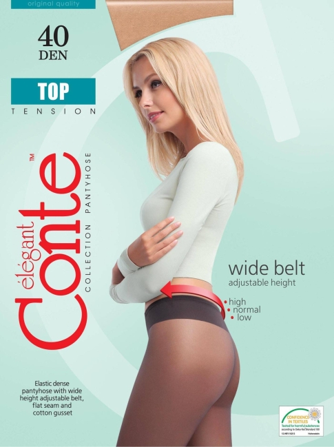 Conte Top TOP 40 Denier Lycra® Semi-Sheer Tights