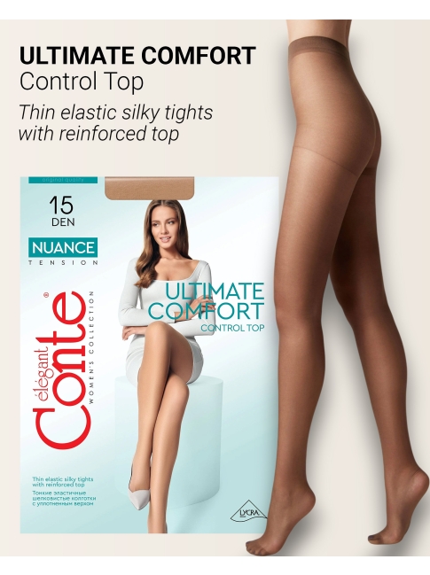 Conte Nuance  NUANCE 15 Denier Lycra® Sheer Pantyhose